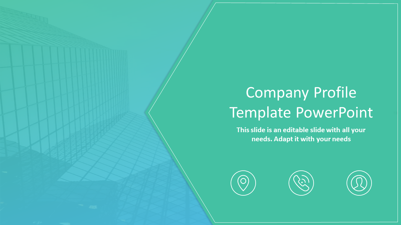 Company Profile Template Powerpoint Design